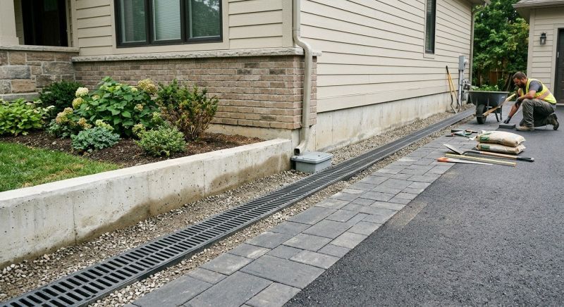 Water Drainage Installation in Tuscaloosa, AL